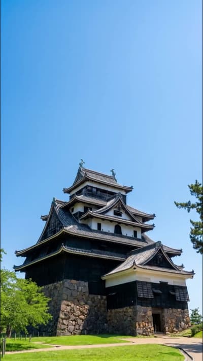 🇯🇵One of Japan’s last remaining original castles. Matsue Castle stands proudly as a National Treas