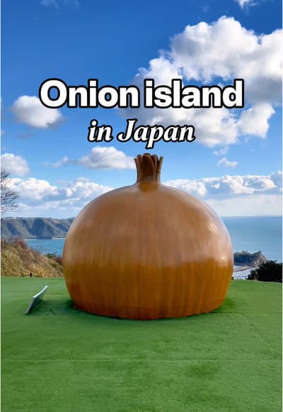 Onion island in Japan! 🧅🏝️🇯🇵 . . Awaji Island is famous for its sweet onions, thanks to the isla