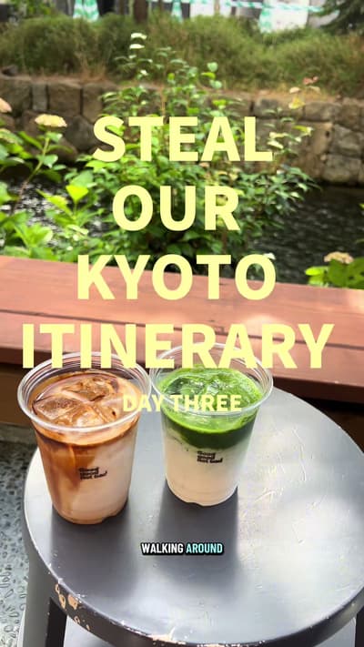 Day three in Kyoto! Delicious count in my voiceover? 4 (need to broaden my vocabulary lol)!! This da
