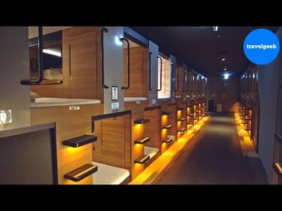 I Stayed at Japan's $29 Cheap Capsule Hotel in Sendai