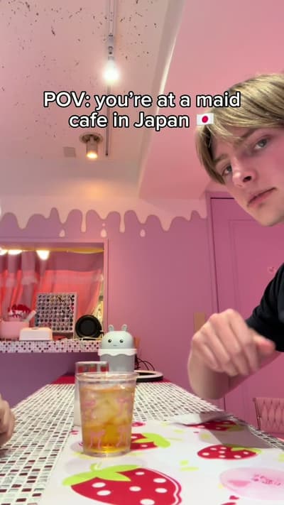 First time at a maid cafe 😅 #maidcafe #tokyo #japantravel #japanesegirl ⁠#メイドカフェ
Tagged location: T