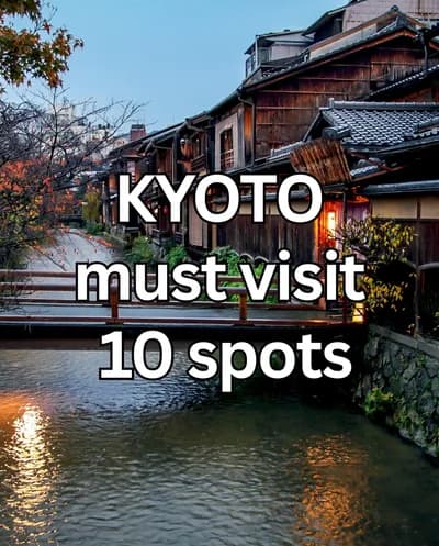 Reasons to come to Kyoto? 🏯 Full itinerary by the link in BIO. Destinations and logistics is made f