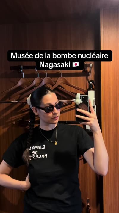 Musée de la bombe nucléaire Nagasaki - Japon 🇯🇵 C’est un lieu rempli d’histoire, qui nous fait sur