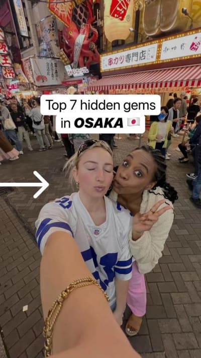Top 7 hidden gems in OSAKA 🇯🇵 Explore the hidden gems of Osaka that most tourists miss! From the b