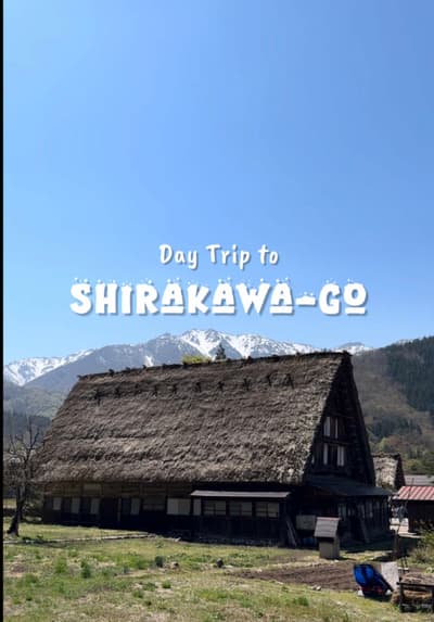 only a few hours from Nagoya! definitely a must-visit in Japan 🤩 #shirakawago #japan #nagoya #trave