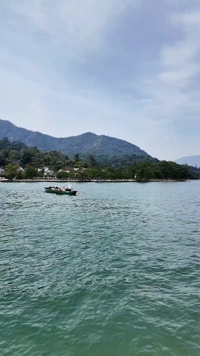 Step-by-Step to Miyajima: 1️⃣ Go to Hiroshima Station. 2️⃣ Take the JR Sanyo Line to Miyajimaguchi S