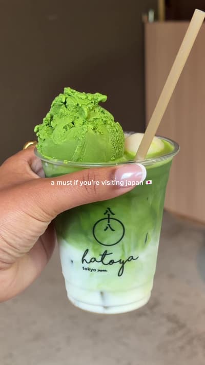 📍 hatoya is a fun way to drink matcha 🍵 so many toppings to choose from!! you definitely want to a