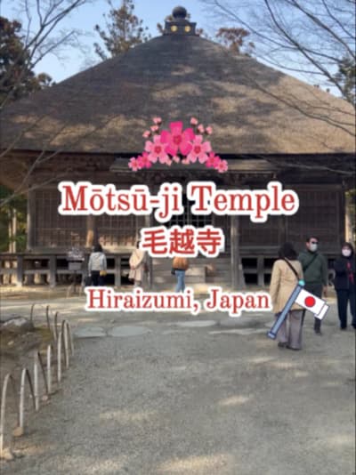 POV: You finally found a place this peaceful 🌿 📍 Mōtsū-ji Temple, Hiraizumi, Japan🌸 #mōtsūjitempl