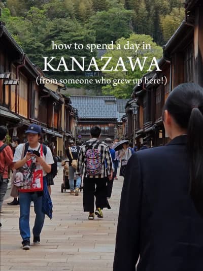 Kanazawa is Japan’s best-kept secret. I grew up in Japan, and while everyone flocks to Kyoto, those 