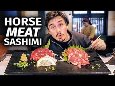 What Does Japanese Raw Horse Sashimi Taste Like?