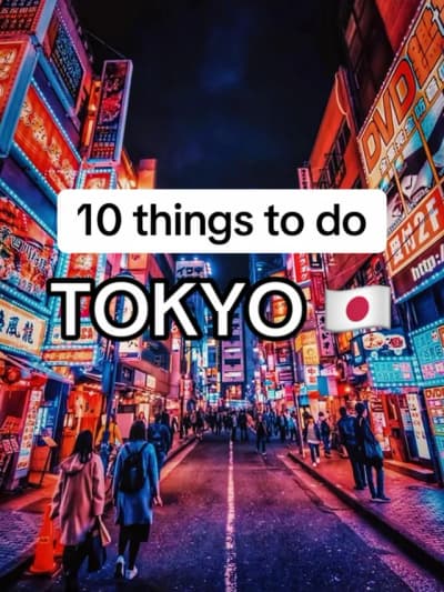 TOP things to do in Tokyo, Japan (save for travels) 🇯🇵📍 #fyp #japan #foryoupage #traveltiktok #to