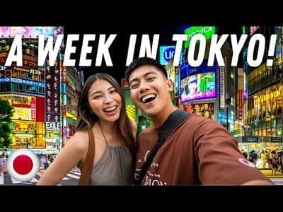 7 Days in TOKYO JAPAN 🇯🇵 Best CITY in the World?!