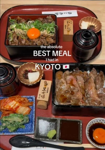we let our stomachs lead us on a tour throughout Kyoto, and this was my absolute FAVORITE restaurant
