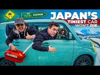 How Far Can Japan's TINIEST Car Go on a SINGLE Tank of Fuel? 🇯🇵