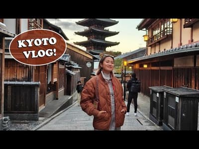 Japan Vlog: Day Trip To Kyoto! | Laureen Uy