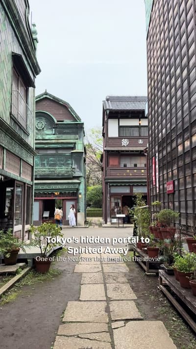 Not only is it one of the places that inspired Hayao Miyazaki, it only costs 400 yen to visit! 😍🙌 