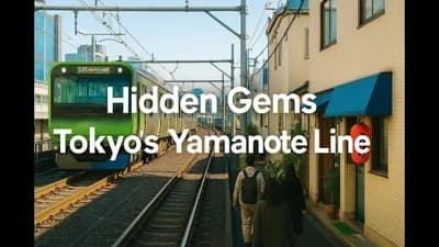 Tokyo’s Hidden Gems 🚆✨ | Secret Stops Along the 山手線 Locals Love
