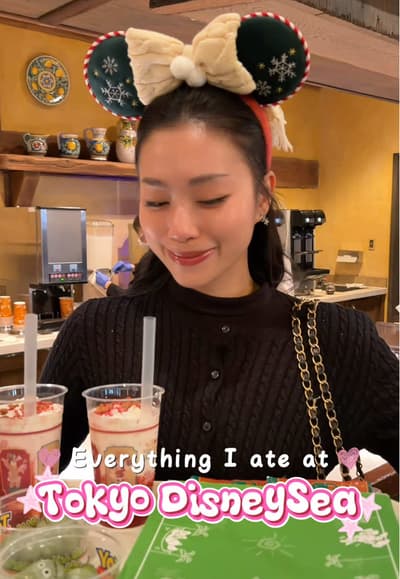 thêm một vòng food tour ở Tokyo DisneySea nè, mng còn thích món nào khônggg?😝💖 #tokyodisneysea #di