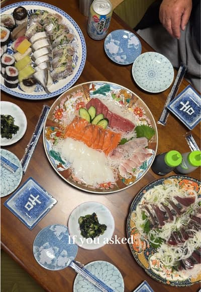 I still think about these homemade meals more than any Michelin restaurant I visited 🤤🍣 #kochi #ja