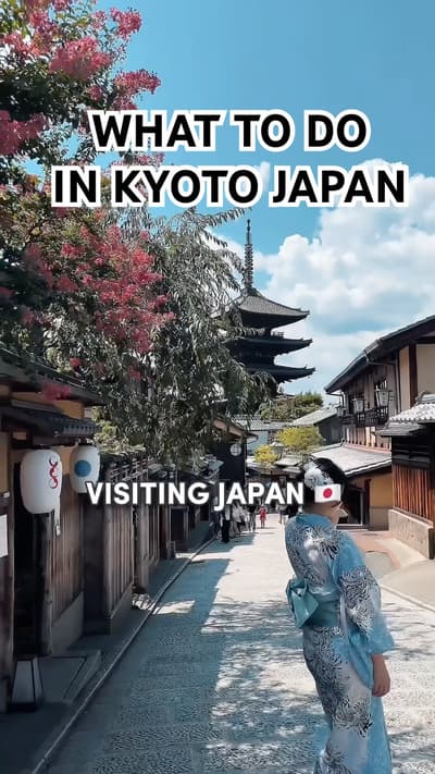 STOP Wasting Time in Kyoto Japan! 5 Essential Spots to Visit #shorts #kyoto #traveljapan