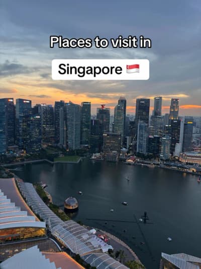 Here are some of the best places to visit in Singapore Which spot is your favourite? #Singapore #Sin