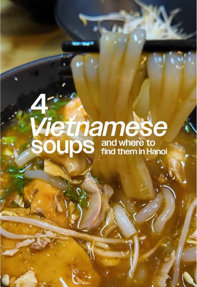 here are 4 Vietnamese noodle soup (+ an honorable mention if you stayed ‘til the end 😉) you need to