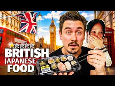 I Tried Japanese Food in England