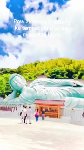 Hidden gem di Fukuoka ✨ The reclining Buddha in Fukuoka 📌Masuknya GRATIS 📍Nanzoin Temple #nanzoint
