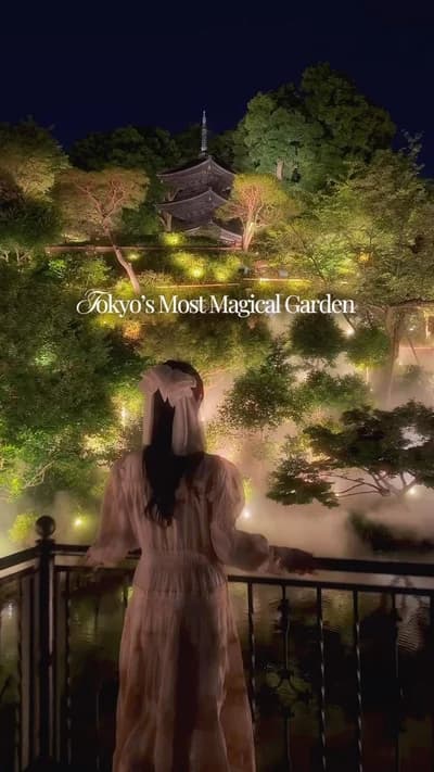 Tokyo’s Most Magical Garden 🧚✨straight out of a Ghibli movie

Most people come to Tokyo for the neo