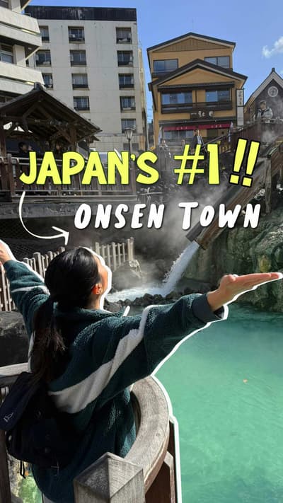Another ♨️ for your Japan itinerary 🇯🇵 Kusatsu Onsen is a tattoo-friendly Onsen town in Gunma pref