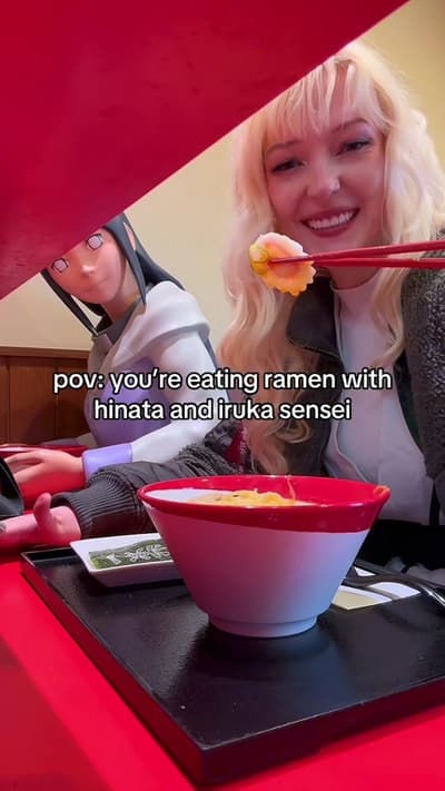Definitely a meal I’ll never forget! Quite literally felt like I’d stepped into the Naruto anime 🥹�