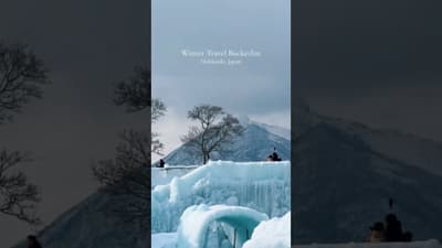 The Most Beautiful Winter in Hokkaido, Japan #travel #japan