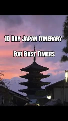 If you’re dreaming of Japan, this 10-day Japan itinerary is a great place to start. From vibrant cit