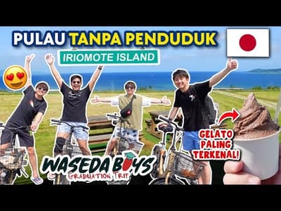 PERGI KE PULAU TANPA PENDUDUK DI JEPANG!? | WASEDABOYS GRADUATION TRIP 4