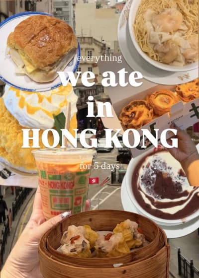 Hongkong will always be one of our favourite destination 🫶🏻 From morning dimsum, to the best egg t