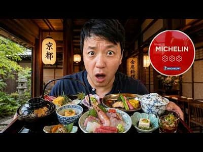 I Found the World's CHEAPEST "Three Michelin Star" BREAKFAST at a 400 YEAR OLD Restaurant in Japan