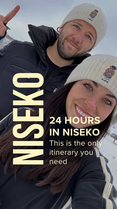 The ultimate 1-day Niseko itinerary 🇯🇵⛷️ From snowmobiling to the onsen, save this for your next J