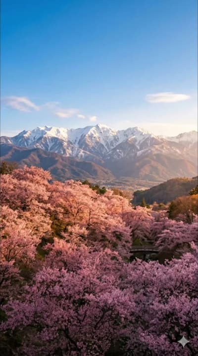 The "Pink Curtains" of the Samurai District. 🌸⛩️⚔️ Kakunodate in Akita is famous for its stunning c