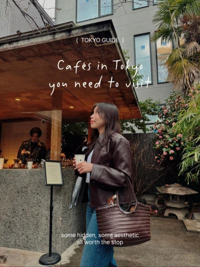 Coffee shops i’d go back to in a heartbeat 🤎 all of them made my days in tokyo slower (in the best 