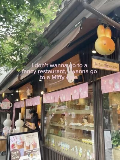 PLS SOMEONE TAKE ME #cute #miffy #miffycafetokyo #japan #miffy