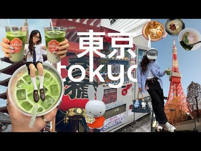 JAPAN VLOG 🍥 vintage shopping, café hops, sightseeing, solo traveling, 3-day itinerary 🍡