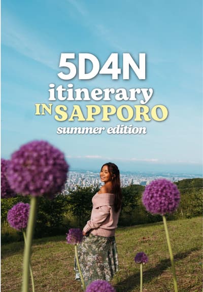 Replying to @yanyan CHILL SUMMER DAYS IN SAPPORO >> 🇯🇵🌸 Flower fields, scenic road trips, and som