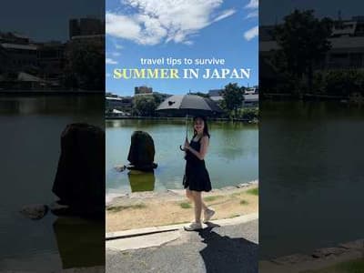 Travel Tips To Survive Summer In Japan #japan