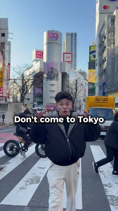 Tokyo has so many amazing scenic spots you can enjoy for free!! ✨ 1.Shibuya Hikarie – 11F Sky Lobby 