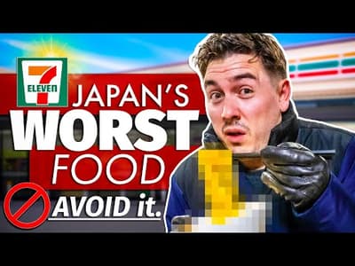 I Tried Japan's WORST Convenience Store Food