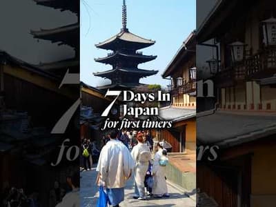 How To Spend 7 Days In Japan Like A Pro