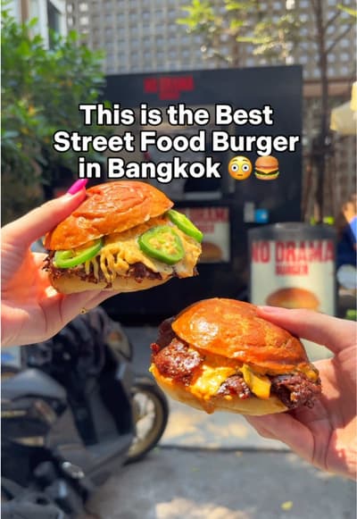 Smash Burger lovers SAVE THIS!! 😍🤤🍔 #burger #smashburger #burgerlovers #streetfood #bangkok
Tagge