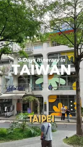 3 Days Itinerary in Taipei, Taiwan 🇹🇼✨ If it’s your first time visiting Taipei, here’s how I’d rec