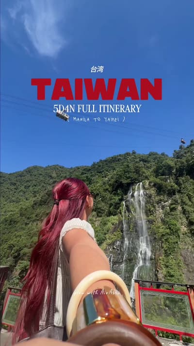 Not your usual Taiwan itinerary 🇹🇼✨ Sharing our detailed 5D4N itinerary for those who’ve already d