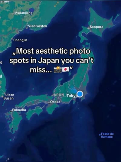 Saving this for your next Japan trip! 🗺️✨ If you want to take the most stunning photos across the c